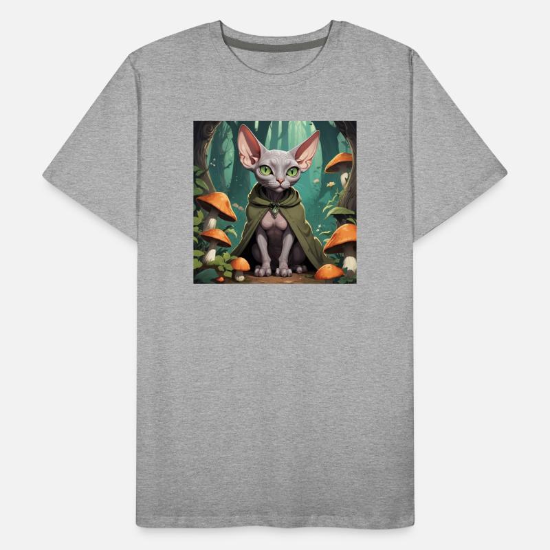 Goblin Sphynx Men's Premium Organic T-Shirt