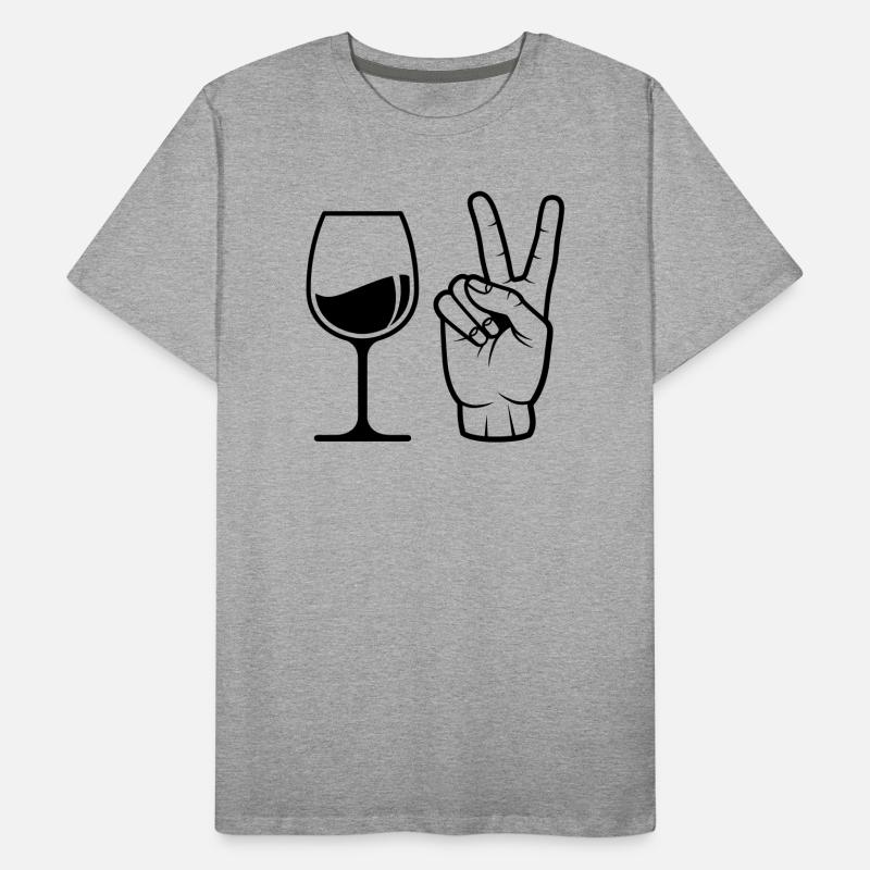 Commander du vin T-shirt bio Premium Homme