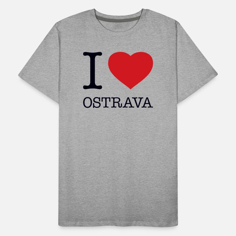 J’ADORE OSTRAVA T-shirt bio Premium Homme