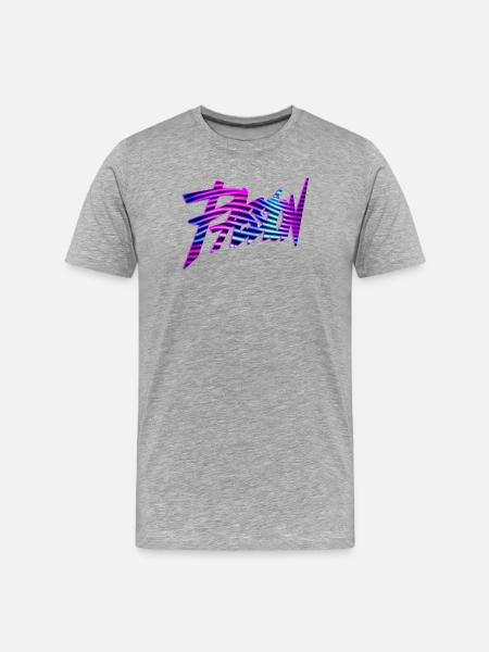 Passion - T-shirt bio Premium Homme - gris chiné