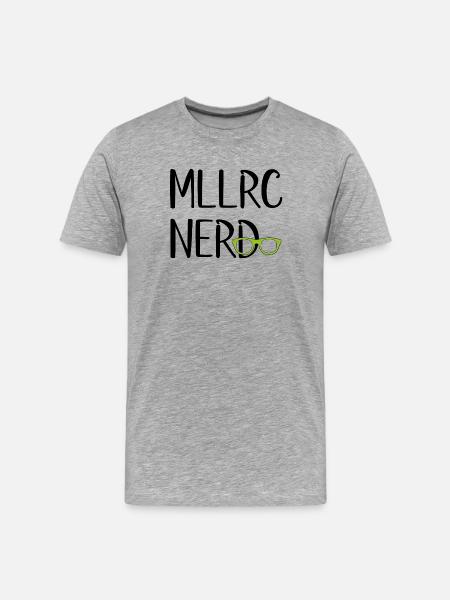 T-Shirt - "MLLRC" Mallorca Nerd - Männer Premium Bio T-Shirt - Grau meliert