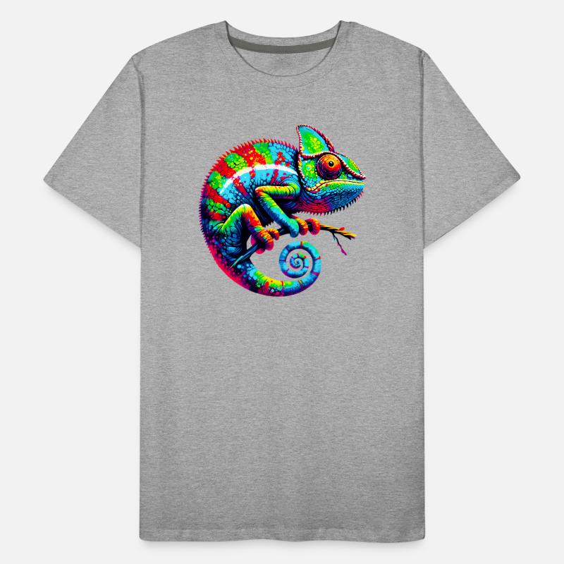 Caméléon T-shirt bio Premium Homme