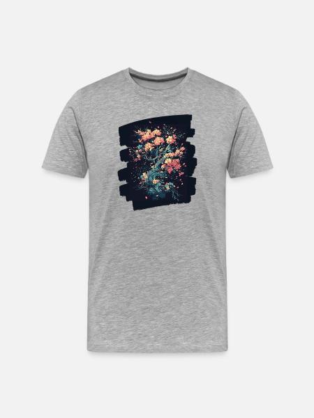 Spring Spring Beginning Flower Flowers - Men's Premium Organic T-Shirt - heather grey