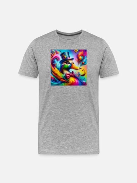Canard - T-shirt bio Premium Homme - gris chiné