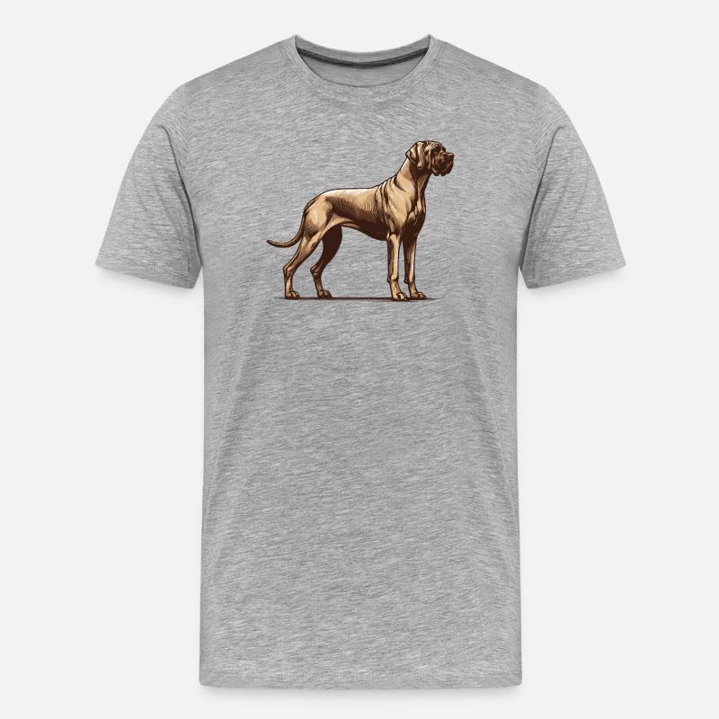 Brasileiro - T-shirt bio Premium Homme - gris chiné