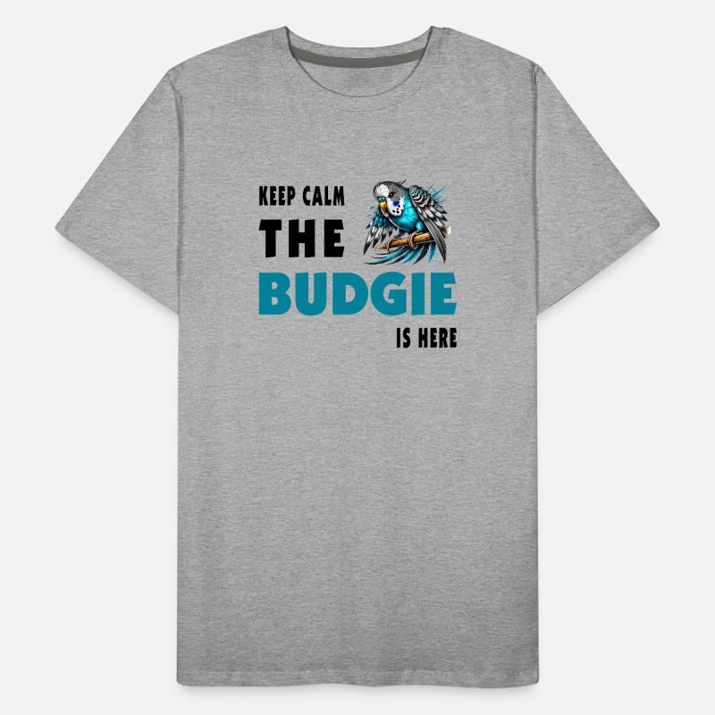 Conception de perruche T-shirt bio Premium Homme