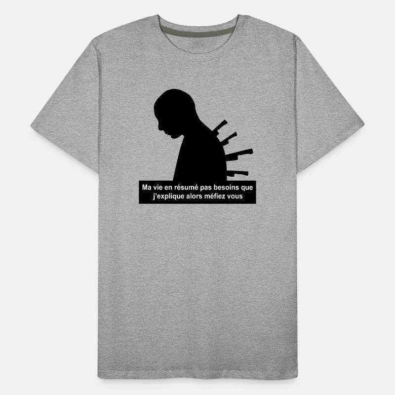 My life in a nutshell Men's Premium Organic T-Shirt