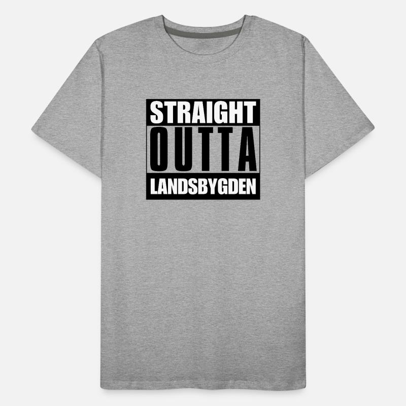 Direkt auf dem Land Männer Premium Bio T-Shirt