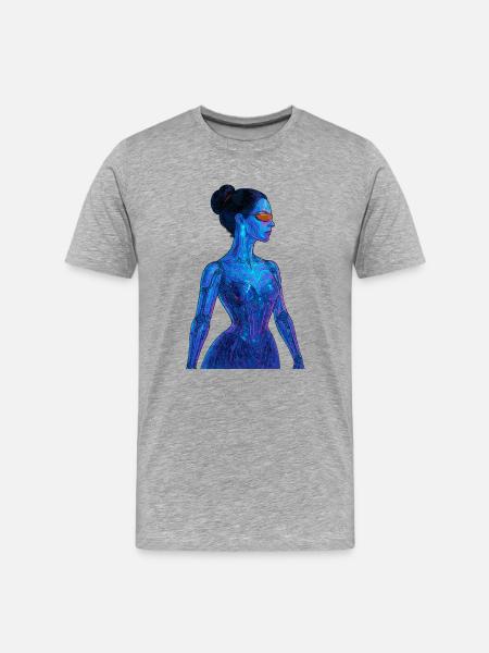 Madame X 2.0 - Men's Premium Organic T-Shirt - heather grey