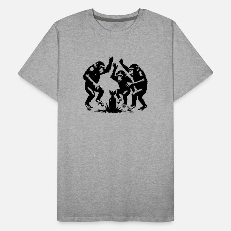 The Money Danc, themonkeydance.de, Affentanz Männer Premium Bio T-Shirt