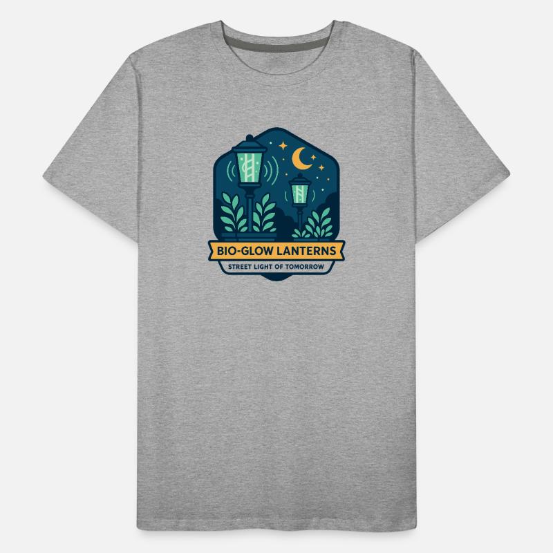 Bio-Glow Lanterns Men's Premium Organic T-Shirt