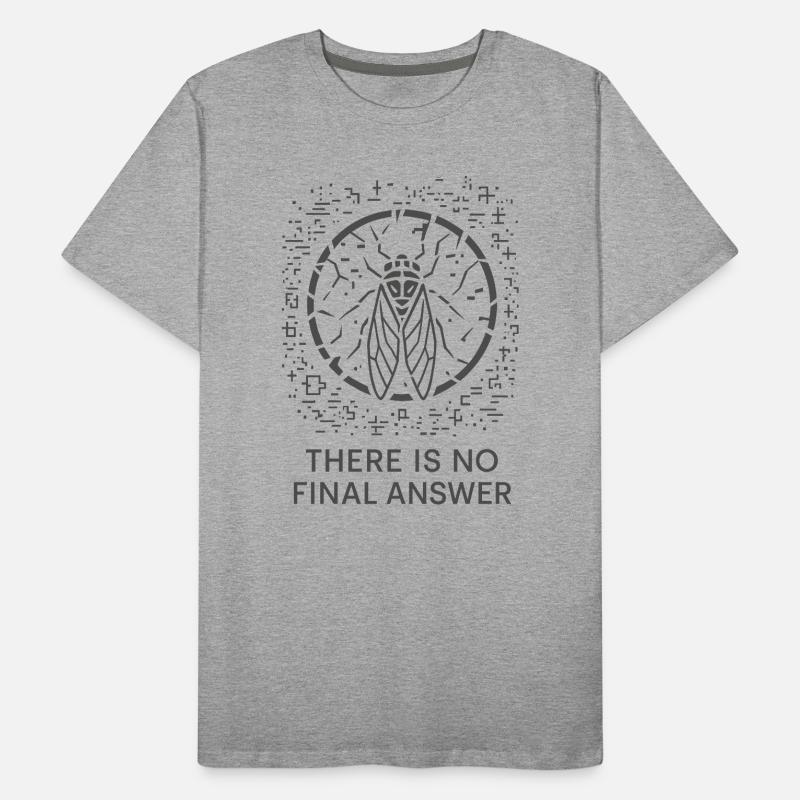 Cicada Infinite Cipher Men's Premium Organic T-Shirt