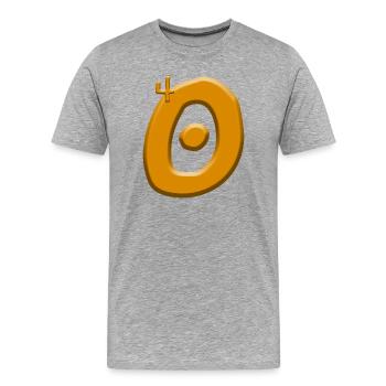 Geburtstag 40 Jahre - Männer Premium Bio T-Shirt - Grau meliert - Vorne - Damien (186cm)
