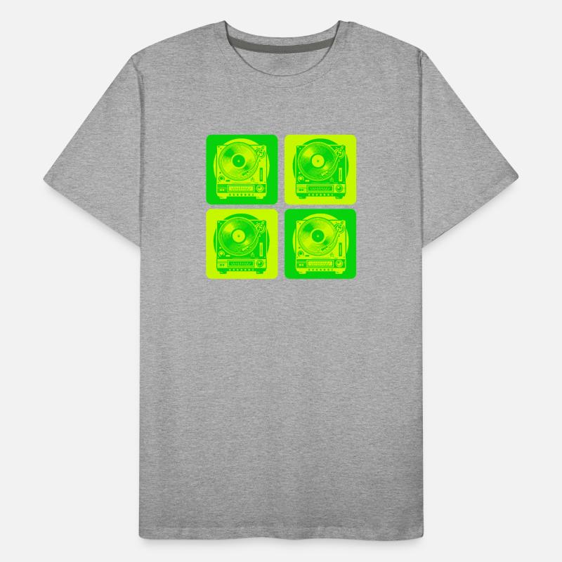 Turntable Style Men's Premium Organic T-Shirt