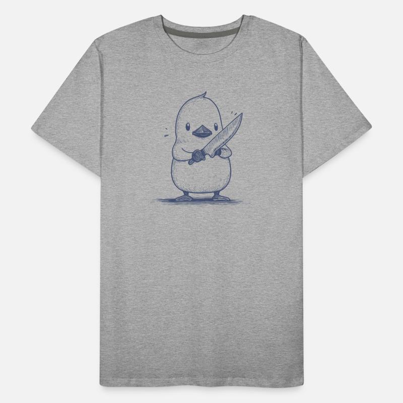 Knifechick Männer Premium Bio T-Shirt
