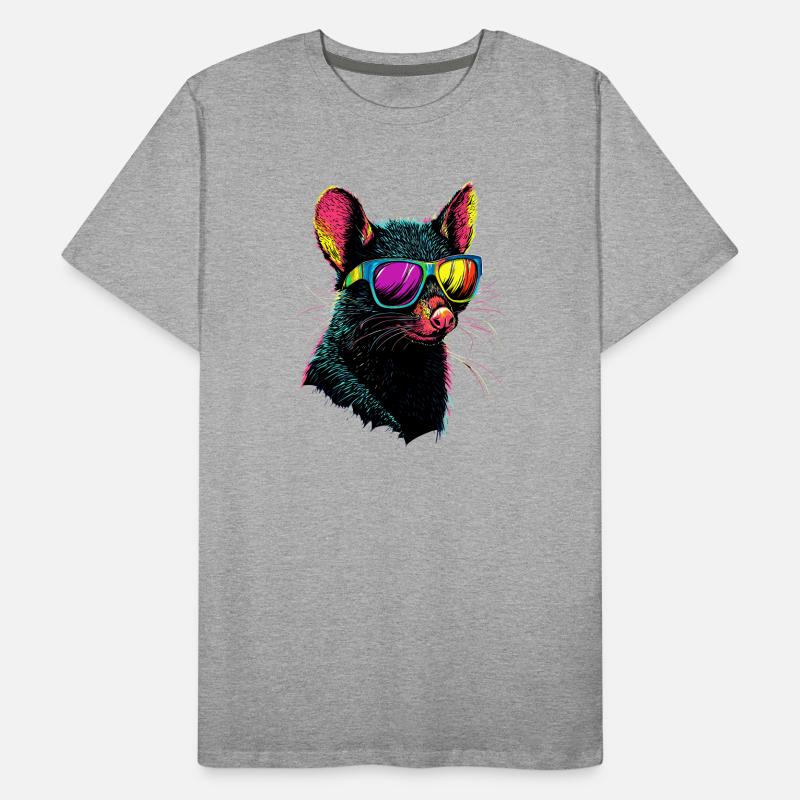 Tasmanian Devil Marsupial Tasmanian Devil Men's Premium Organic T-Shirt