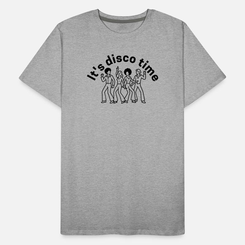 It s disco time Men's Premium Organic T-Shirt