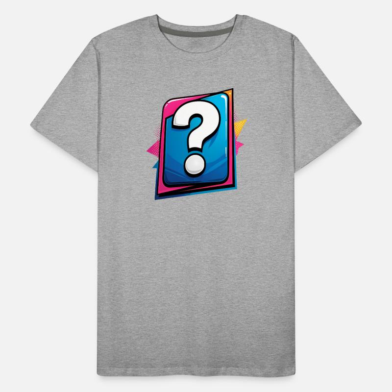 Question mark Men's Premium Organic T-Shirt