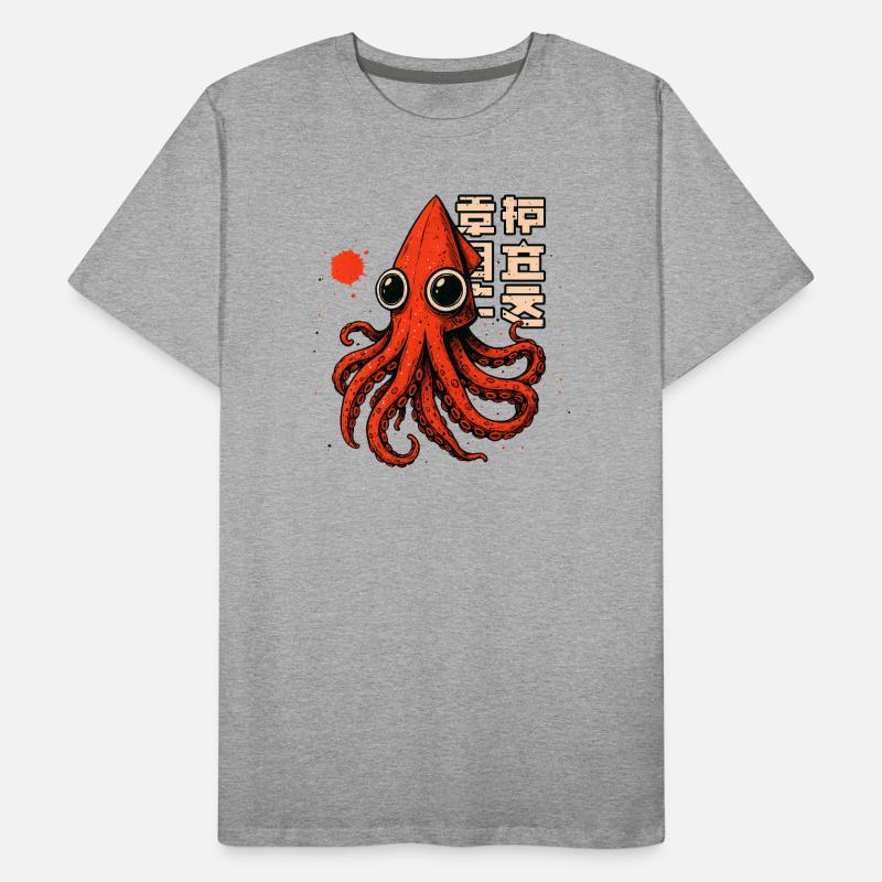 SQUID TSHIRT Men's Premium Organic T-Shirt