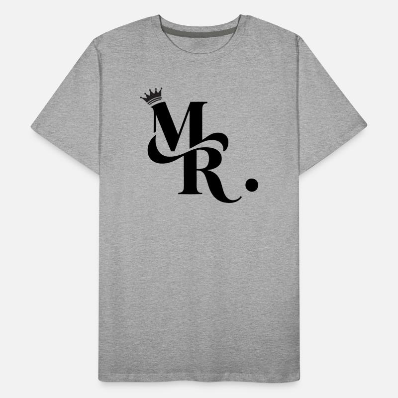 Mr. & Krone, customizable Men's Premium Organic T-Shirt