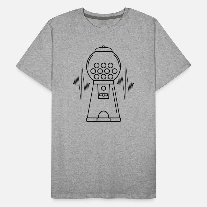 Chewing gum machine Puls Men's Premium Organic T-Shirt