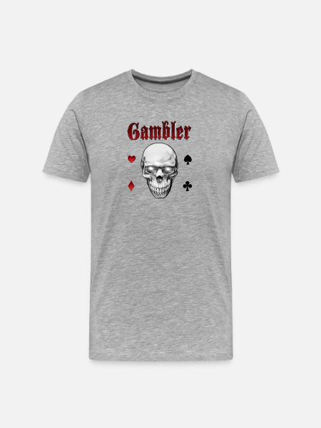 Player - Men's Premium Organic T-Shirt - heather grey