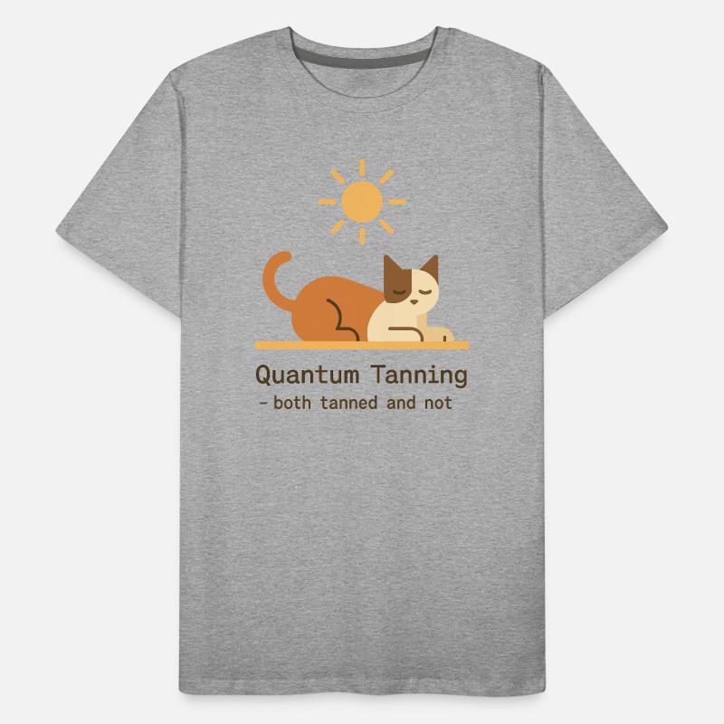 Quantum Tanning Männer Premium Bio T-Shirt