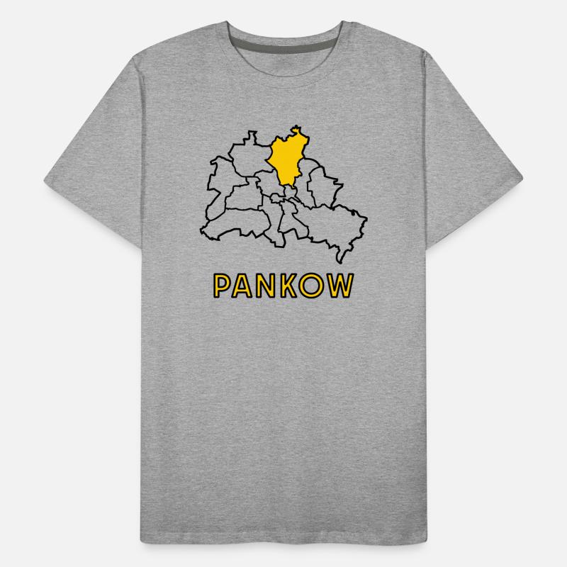 PANKOW, un quartier de Berlin T-shirt bio Premium Homme