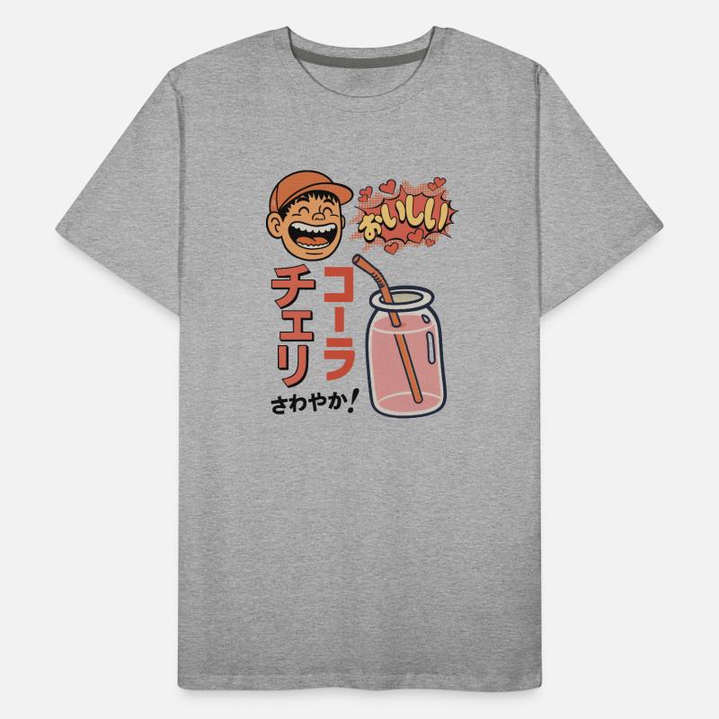 Cherry Cola Refreshing! Männer Premium Bio T-Shirt