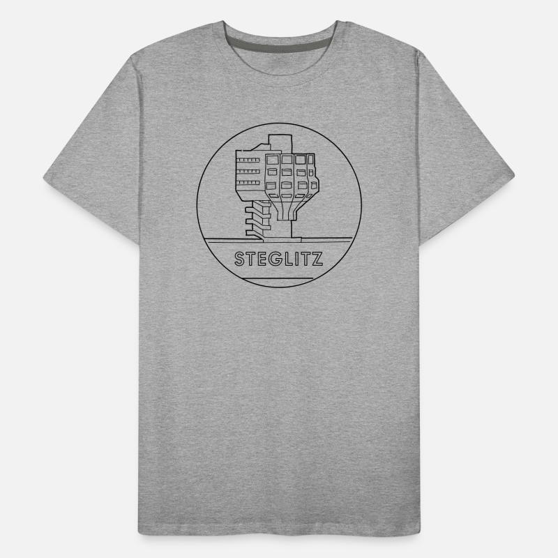 Steglitz with beer brush Men's Premium Organic T-Shirt