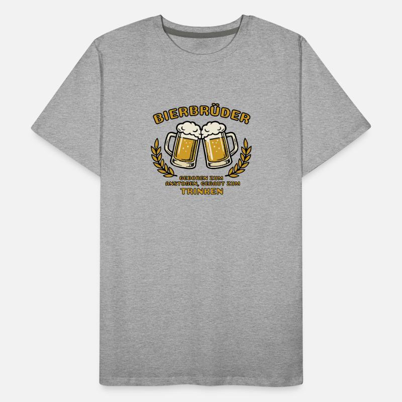 Bierbrüder Männer Premium Bio T-Shirt