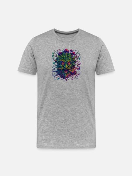 de la forêt - T-shirt bio Premium Homme - gris chiné