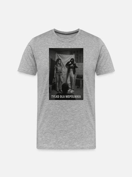 Partner - Men's Premium Organic T-Shirt - heather grey