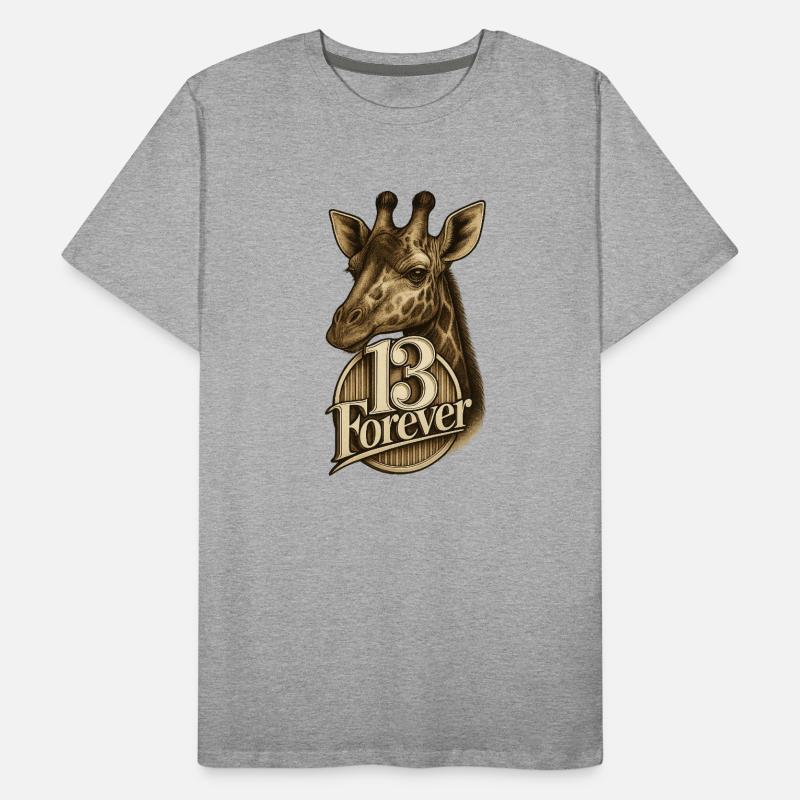13Giraffe Männer Premium Bio T-Shirt