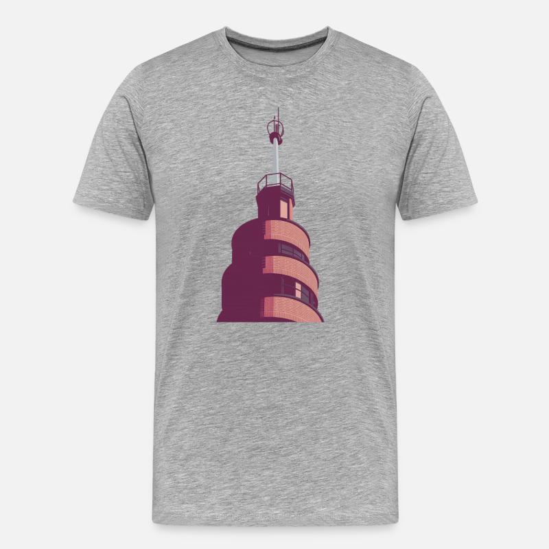 Flagey - Männer Premium Bio T-Shirt - Grau meliert