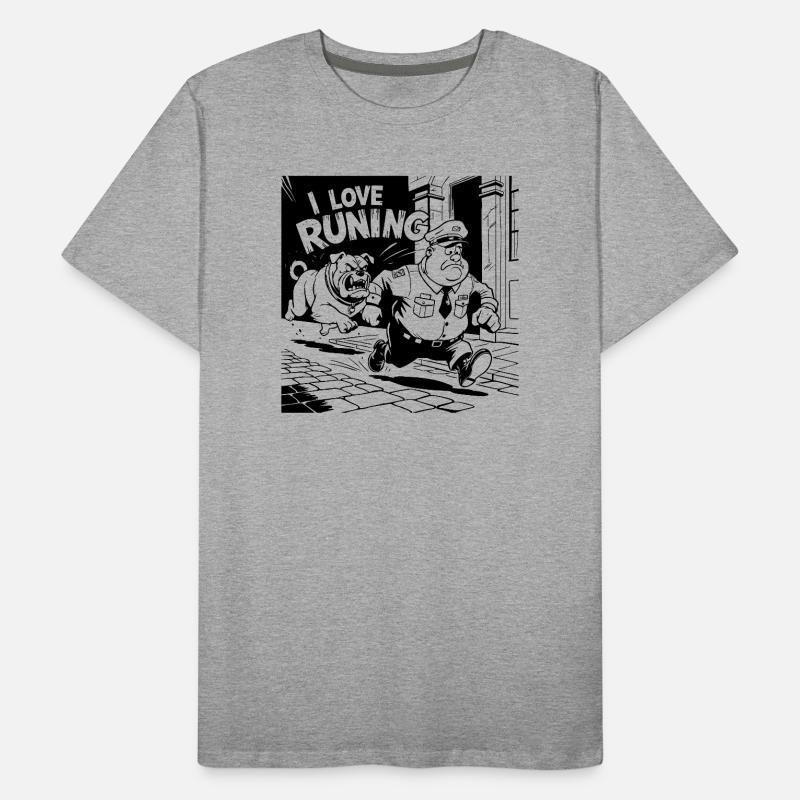 course T-shirt bio Premium Homme