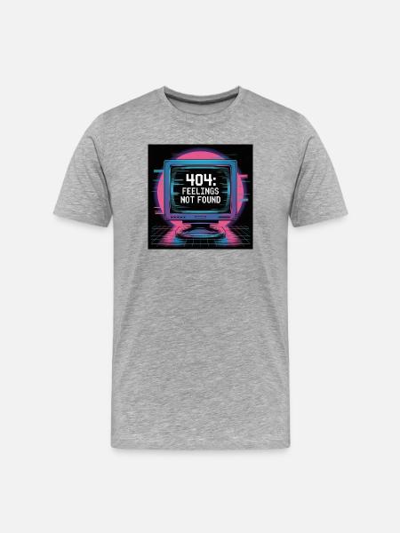 Creative IT humor - Men's Premium Organic T-Shirt - heather grey