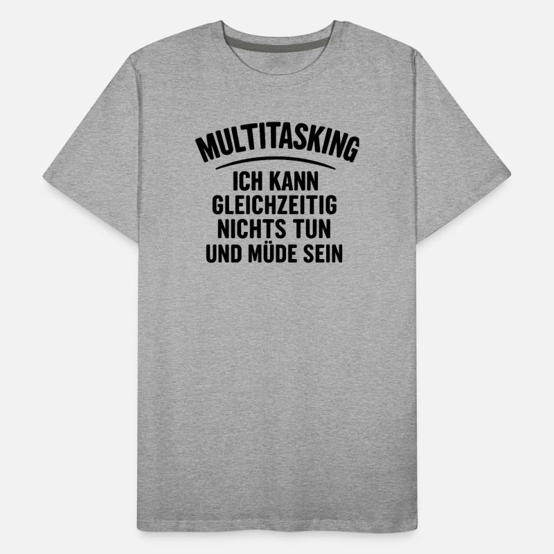 multitâche T-shirt bio Premium Homme