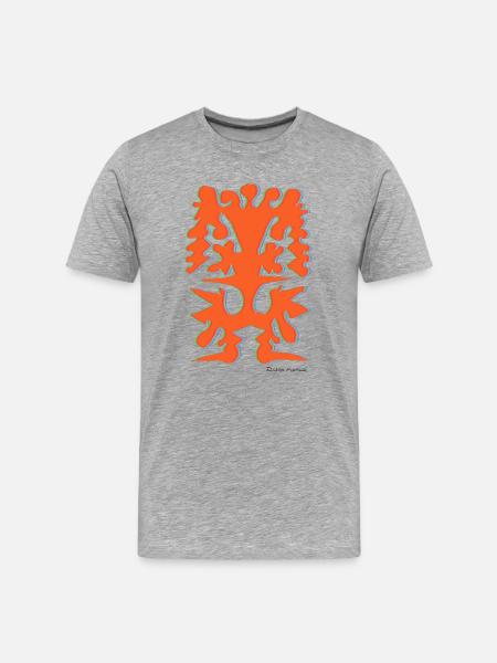 Proyecto_nuevo_-3- - Men's Premium Organic T-Shirt - heather grey