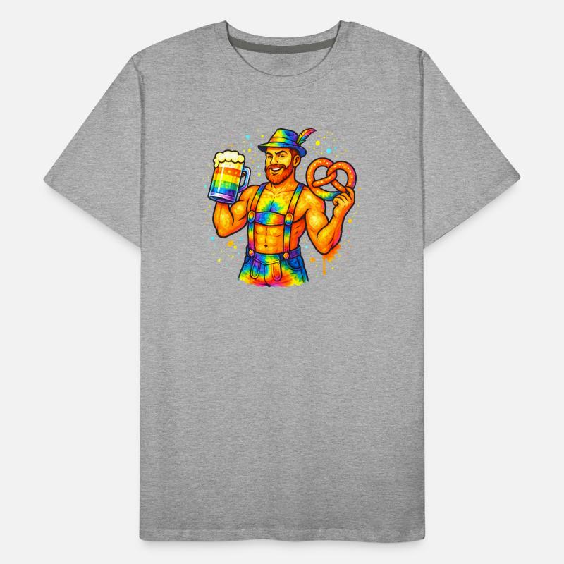 Fierté bavaroise T-shirt bio Premium Homme