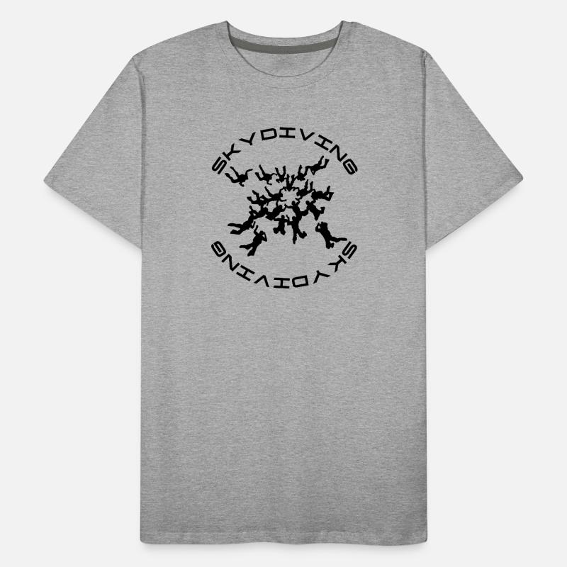 Skydiving Men's Premium Organic T-Shirt