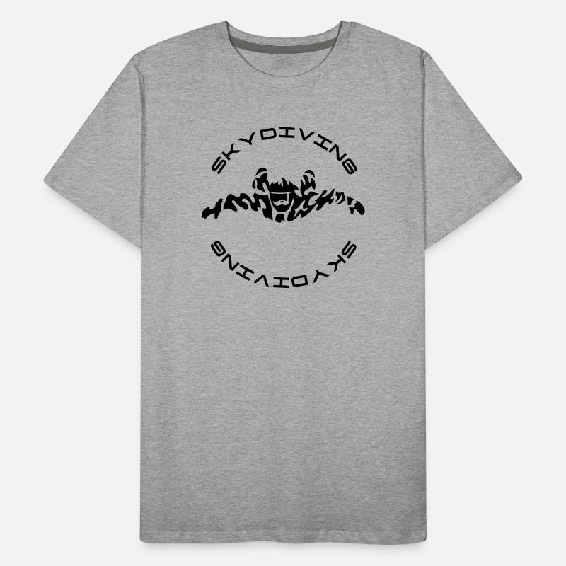 Skydiver Männer Premium Bio T-Shirt