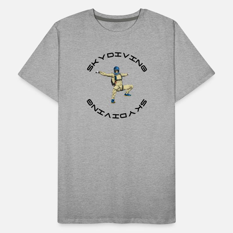 Skydiving Men's Premium Organic T-Shirt