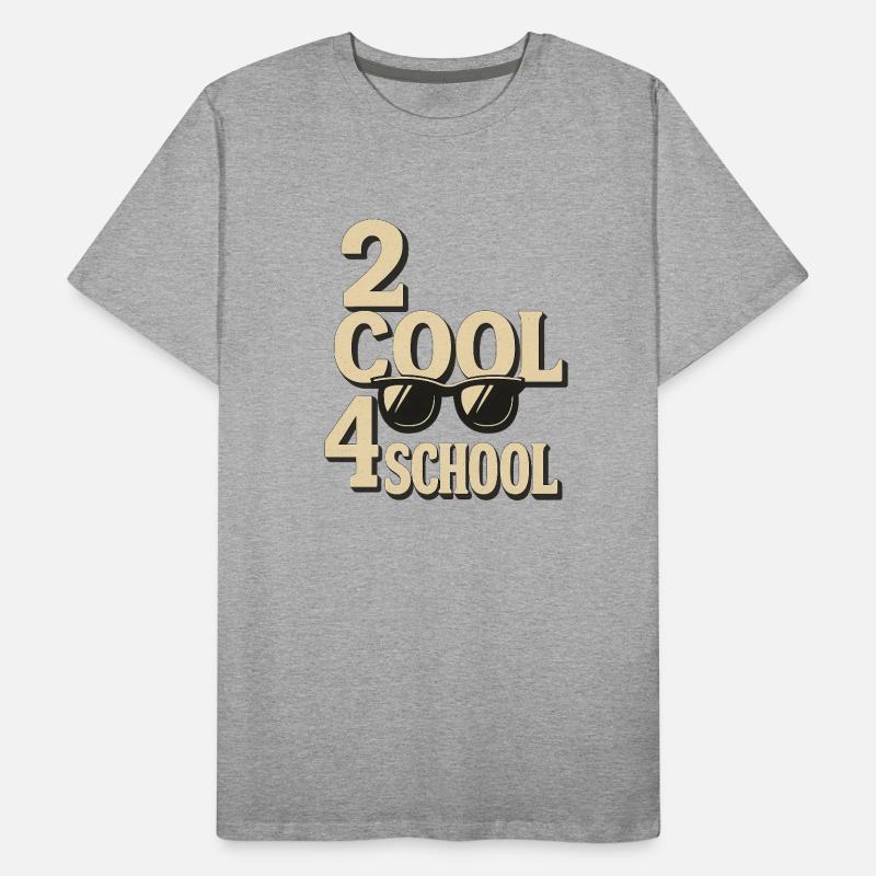 2 cool pour l'école T-shirt bio Premium Homme
