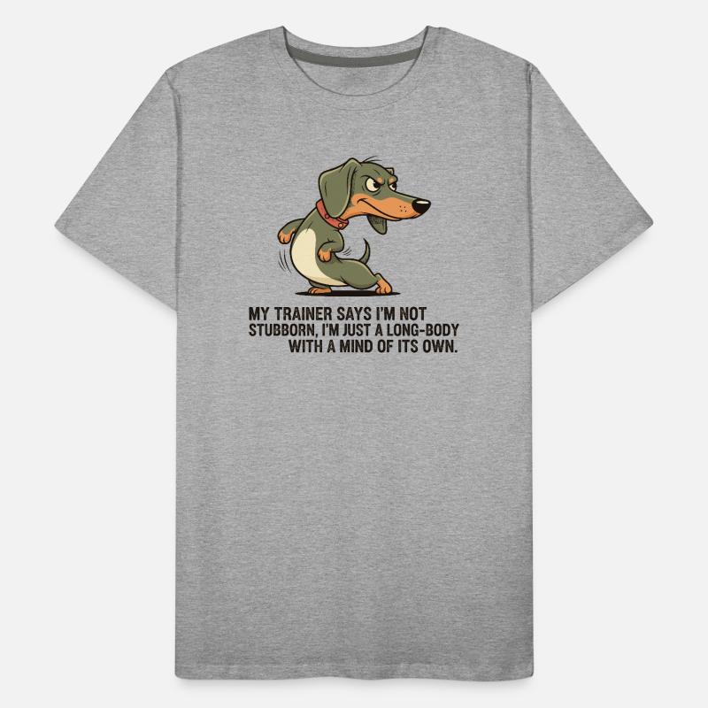 Corps long avec sa propre tête T-shirt bio Premium Homme