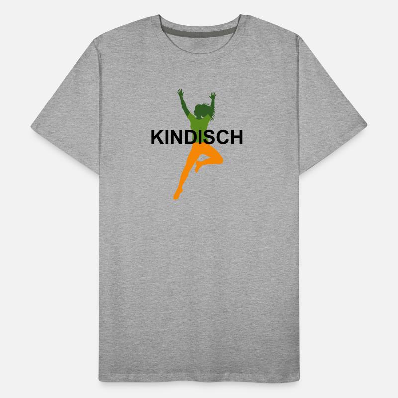 Kindisch Männer Premium Bio T-Shirt