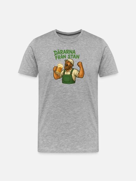 The Fools from Town - Men's Premium Organic T-Shirt - heather grey