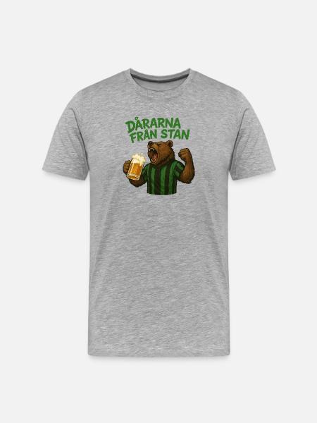 The Fools from Town - Men's Premium Organic T-Shirt - heather grey