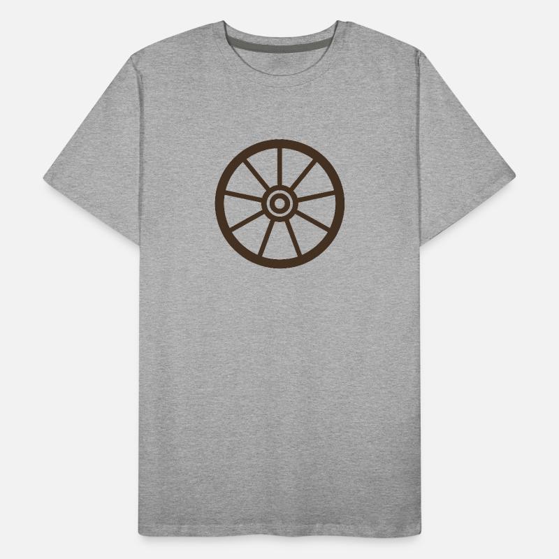 Roue T-shirt bio Premium Homme