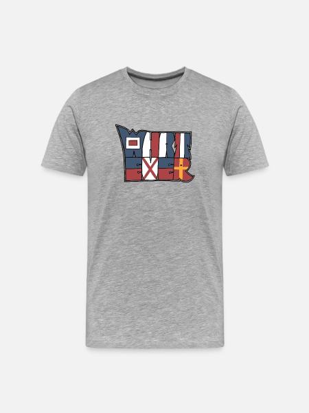 Whatever - Men's Premium Organic T-Shirt - heather grey